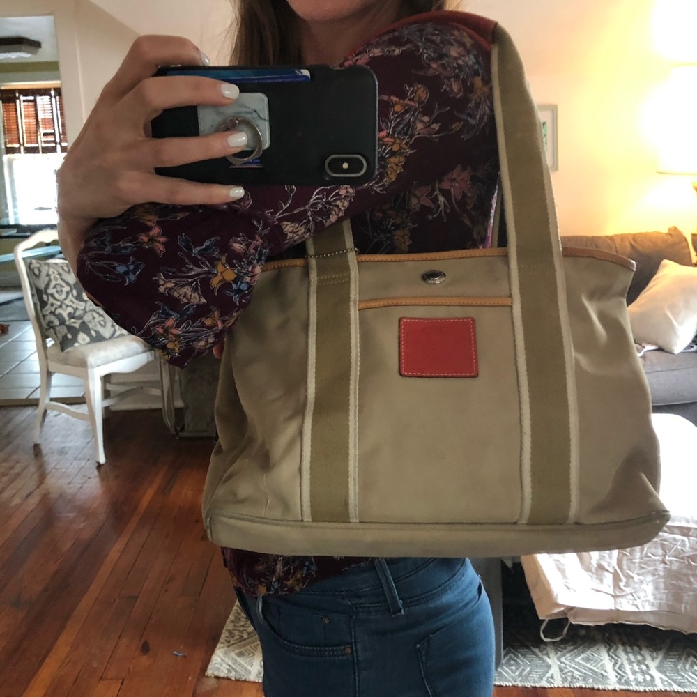 Coach Hampton Nylon Tote